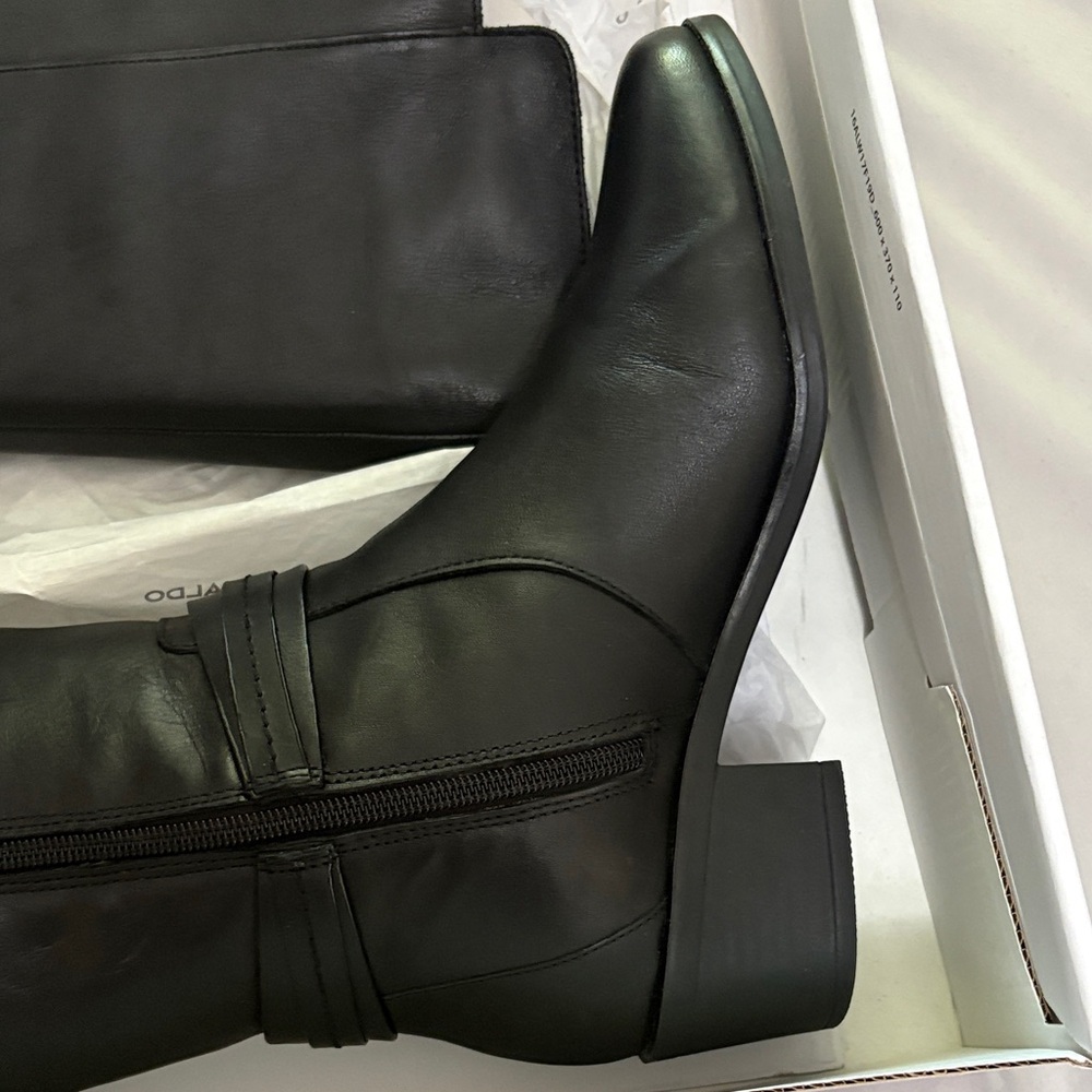 Aldo Women's Over the Knee Black Boots - Picture 8 of 10